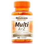 Multi A-Z Mix de Vitaminas e Minerais Sundown 60 Cápsulas