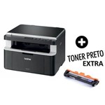 Multifuncional LASER Brother DCP-1602 Toner Extra e Cabo USB
