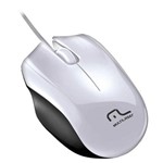 Multilaser Mouse Precision Usb Mo217 Branco e Preto