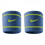 Munhequeira Dri-Fit Azul e Verde Curta C/ 02 Unidades - Nike NIM033