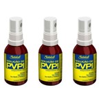 Natulab Solução de Pvpi Spray 100ml (kit C/03)