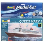 Navio Ocean Liner Queen Mary 2 C/tintas, Pinceis e Cola - Revell Alema