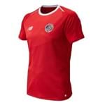 New Balance | Camisa de Time Costa Rica Home SS Jersey Masculino Vermelho - P