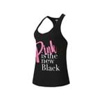 New Balance | Regata Pink Is The New Black Feminina Preto - P