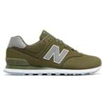 New Balance | Tênis 574 Synthetic Casual Masculino Verde - 43
