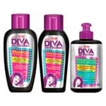 Niely Diva de Cachos - Shampoo + Condicionador + Creme para Pentear Kit