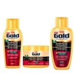 Niely Gold Compridos + Fortes - Shampoo + Condicionador + Máscara Kit