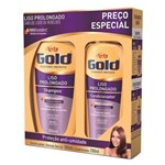 Niely Gold Kit Liso Prolongado Shampoo + Condicionador
