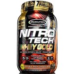 Nitrotech 100% Whey Gold (999g) Sabor Chocolate Duplo - Muscletech