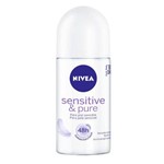 Nivea Sensitive Pure Desodorante Rollon Feminino 50ml