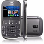 Nokia Asha 302 + Wi-Fi + 3g + 3.2 Mpx Desbloqueado Cinza