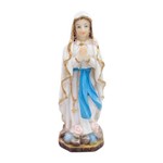 Nossa Senhora de Lourdes 8cm - Enfeite Resina
