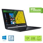 Notebook Acer A515-51-52ct Intel Core I5 4gb Ram 1tb Hd 15.6 Full Hd Windows 10