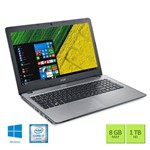 Notebook Acer Aspire F5-573-723q Intel Core I7-6500u 8gb 1tb Windows 10