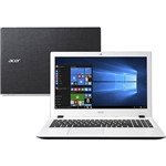 Notebook Acer E5-574-50LD Intel Core I5 4GB 1TB Tela 15,6" Windows 10 - Branco