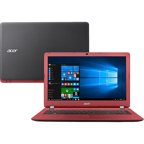 Notebook Acer ES1-572-53GN Intel Core I5 4GB 1TB Tela 15.6" Windows 10 - Vermelho