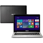 Notebook Asus S400CA-BRA-CA192H Intel Core I3 2GB 500GB Tela LED 14" Windows 8 - Preto