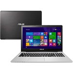 Notebook ASUS S550CA Intel Core I5 8GB 500GB Tela LED 15'' Touchscreen Windows 8 - Preto