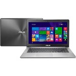 Notebook Asus X450LD-BRA-WX112H Intel Core I5 8GB 1TB Tela LED 14" Windows 8.1 - Prata