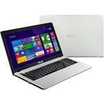 Notebook Asus X550CA-BRA-XX982H Intel Core I3 4GB 500GB Tela LED 15.6" Windows 8 - Branco