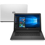 Notebook Dell I14-5458-B40 Intel Core I5 8GB 1TB 14" Windows 10 - Branco