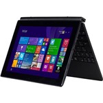 Notebook 2 em 1 CCE F10-30 com Intel Atom 1GB 16GB Tela LED 10,1" Windows 8.1 Touch - Preto