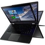 Notebook 2 em 1 Yoga 510 Intel Core 6 I3-6100u 4GB 500GB Tela 14" Led W10 Preto - Lenovo