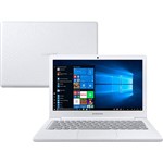 Notebook Flash F30 Intel Celeron 4GB 128GB SSD Full HD LED 13.3" W10 Branco- Samsung