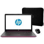 Notebook HP 15-db0084wm de 15.6" com 1.5GHz/4GB RAM/500GB HD - Vermelho