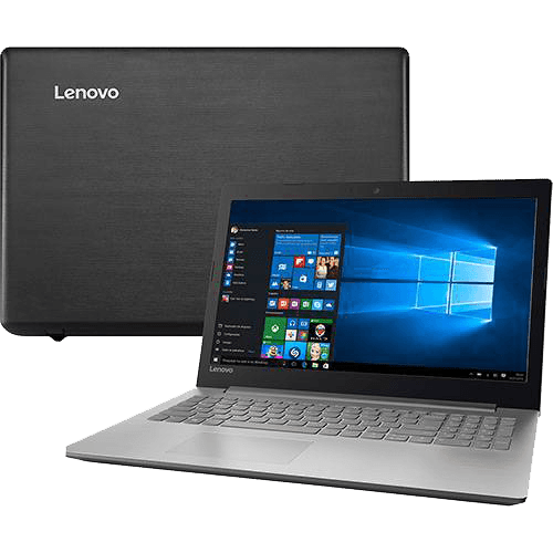 Notebook Ideapad 320 Intel Celeron 4GB 1TB 15.6" W10 Preto - Lenovo