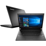Notebook Lenovo B40-30 Intel Celeron Dual Core 4GB 500GB LED 14" Windows 10 - Preto