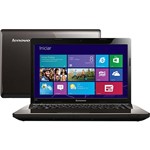 Notebook Lenovo G485-80C3000-2BR com AMD Dual Core 2GB 500GB LED 14" Windows 8 Preto