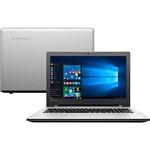 Notebook Lenovo Ideapad 300 Intel Core I7 8GB (2GB de Memória Dedicada) 1TB Tela LED 15,6'' Windows 10 - Prata