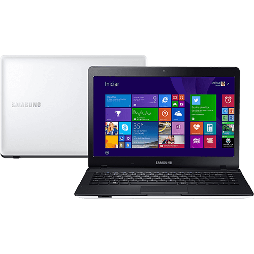 Notebook Samsung ATIV Book 3 Intel Core I3 4GB 1TB Tela LED 14" Windows 8.1 - Branco