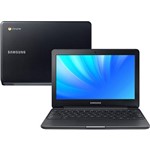 Notebook Samsung Chromebook AD2BR Intel Celeron Dual Core 2GB 16GB Tela LED HD 11.6" Chrome OS - Preto