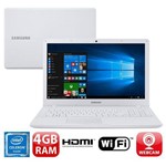Notebook Samsung Essentials E21 NP300E5M-KFBBR, Dual Core, 4GB, 500GB, Full HD 15.6”, Windows 1
