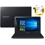 Notebook Samsung Essentials E34 Intel Core I3 4GB 1TB 15.6" Preto + Office 365 Personal