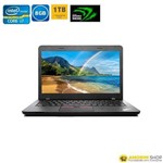 Notebook Thinkpad Lenovo E470, Intel I7-7500, 8gb, Hd1tb, Tela 14", Windows 10 Pro, + Geforce 940mx 2gb