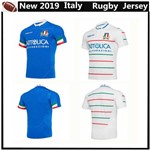 Nova 2019 2020 Italia Rugby Jersey Casa Longe Camisa de Secagem Rapida Qualidade Superior Rugby Jerseys Tamanho S-3xl