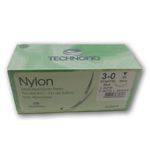 Nylon Mon. Tecnofio 3-0 com Agulha 3/8 Tri30mm Caixa com 24