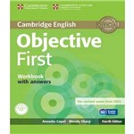 Objective First - Workbook With Answers And Audio Cd - 04 Ed