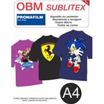 OBM Sublitex - Termocolante Sublimático para Camisetas Escuras - A4 - PROMAFILM
