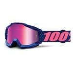 Óculos 100% Accuri Mirron Pink Azul AZUL/ROSA - ÚNICO