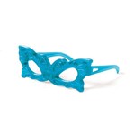 Óculos Acessório Carnaval com Luz Led Borboleta Azul
