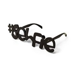 Óculos Acessório Carnaval Personalizado Selfie Plástico Preto