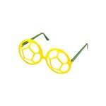 Óculos Bola Amarelo e Verde - Pacote com 6 Unidades