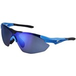 Óculos Ciclismo Shimano Ce-s40r Azul/preto 2 Lentes