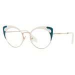 Óculos de Grau Feminino Miu Miu MU50RV-1061O1 52