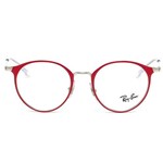 Óculos de Grau Ray Ban Junior Ry1053 4066/45 Vermelho/prata