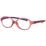 Óculos de Grau Ray Ban Junior Ry1587 3767/39 Vermelho Transparente/roxo